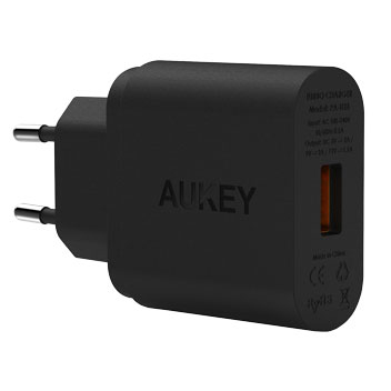 Aukey PA-U28 Turbo USB Qualcomm Quick Charge 2.0 EU Wall Charger