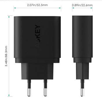 Aukey PA-U28 Turbo USB Qualcomm Quick Charge 2.0 EU Wall Charger
