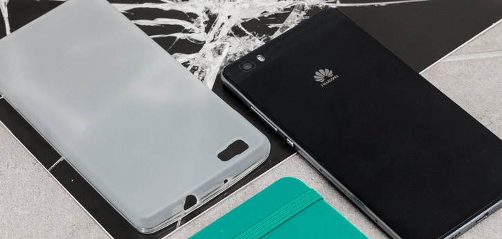 FlexiShield Huawei P8 Lite Case - Frost White
