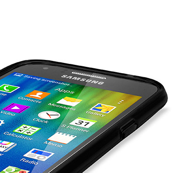 FlexiShield Samsung Galaxy J1 Gel Case - Black