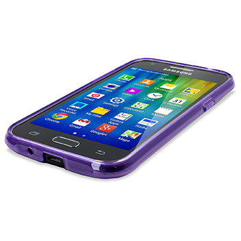 FlexiShield Samsung Galaxy J1 Gel Case - Purple