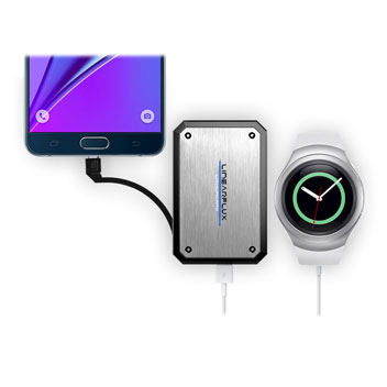 Linearflux LithiumCard Pro Portable Micro USB Power Bank - Titanium