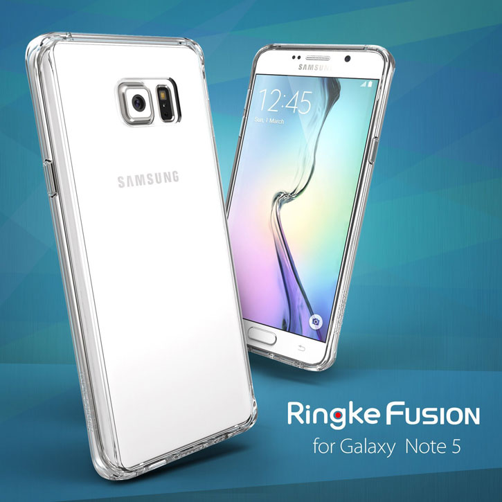 Rearth Ringke Fusion Samsung Galaxy Note 5 - Noire Fumée