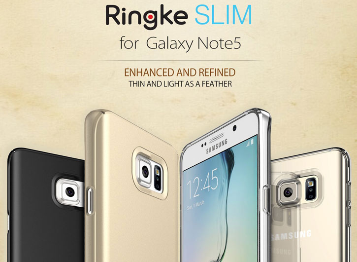 Rearth Ringke Slim Samsung Galaxy Note Edge Case - Black