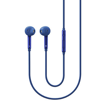 Official Samsung In-Ear Stereo Headset with Mic and Controls - Blue