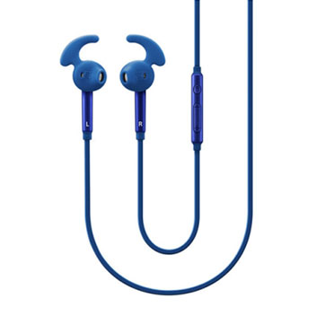 Official Samsung In-Ear Stereo Headset with Mic and Controls - Blue