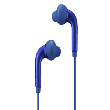 Official Samsung In-Ear Stereo Headset with Mic and Controls - Blue