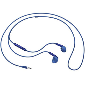 Official Samsung In-Ear Stereo Headset with Mic and Controls - Blue