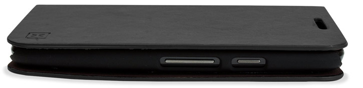 Olixar Leather-Style Motorola Moto G 3rd Gen Wallet Case - Black