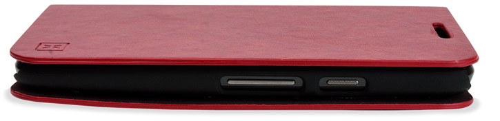 Olixar Leather-Style Motorola Moto G 3rd Gen Wallet Case - Red