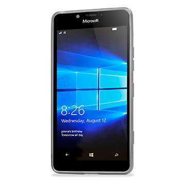 FlexiShield Microsoft Lumia 950 Gel Case - Frost White