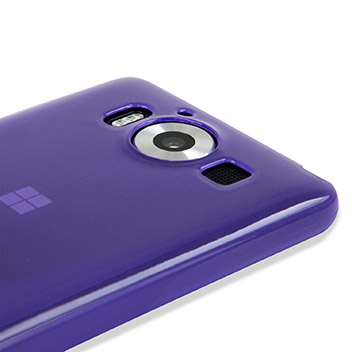 Coque Microsoft Lumia 950 FlexiShield Gel - Violette