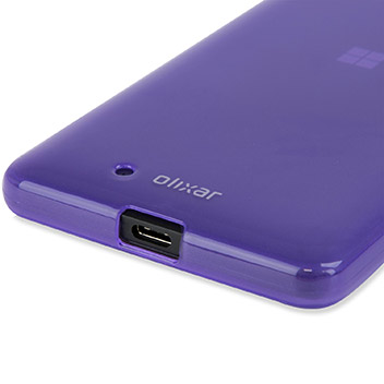 Coque Microsoft Lumia 950 FlexiShield Gel - Violette