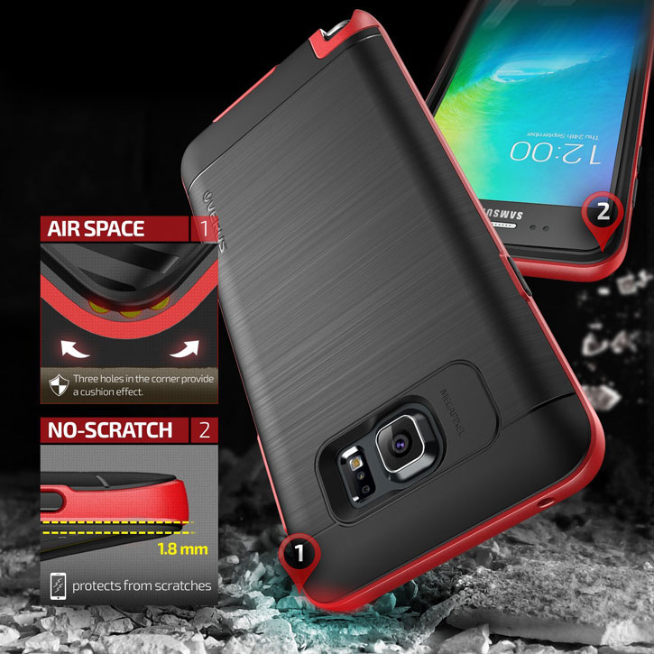 Verus High Pro Shield Series Samsung Galaxy Note 5 Case - Red