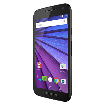 SIM Free Motorola Moto G 3rd Gen 8GB - Black
