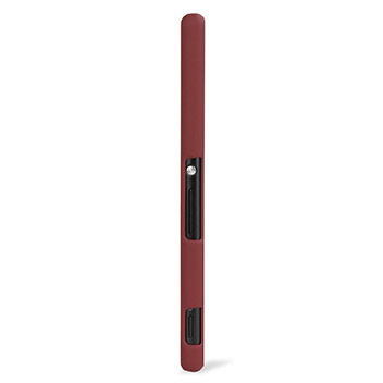 ToughGuard Sony Xperia M4 Aqua Hybrid Rubberised Case - Red