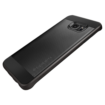 Spigen Neo Hybrid Carbon Samsung Galaxy S6 Edge+ Case - Gunmetal