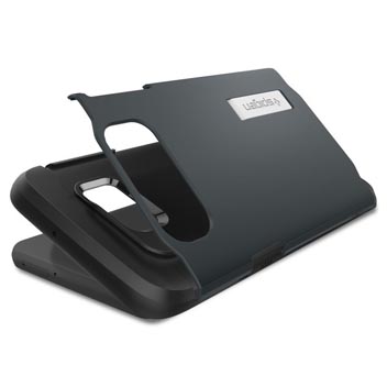 Spigen Slim Armor Samsung Galaxy S6 Edge+ Case - Metal Slate