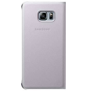 Official Samsung Galaxy S6 Edge+ S View Cover Case - Silver