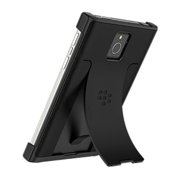 Coque officielle Blackberry Passeport Flex hard shell – Noire