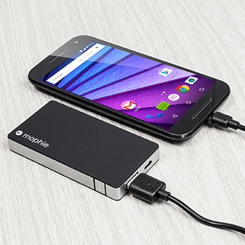 Mophie Mini Powerstation 2500mAh Power Bank - Black