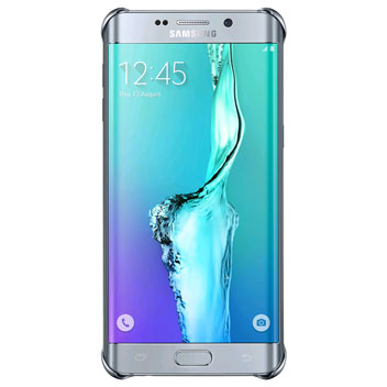 Official Samsung Galaxy S6 Edge+ Glitter Cover Case - Silver