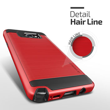 Verus Verge Series Samsung Galaxy Note 5 Case -  Crimson Red