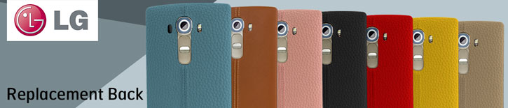 LG G4 Pink Leather Replacement Back Cover