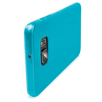 FlexiShield Samsung Galaxy S6 Edge Plus Gel Case - Blue