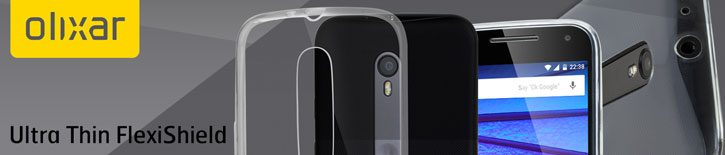 FlexiShield Ultra-Thin Motorola Moto G 3rd Gen Gel Case - 100% Clear