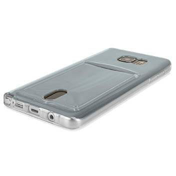 Coque Gel Samsung Galaxy Note 5 Flexishield Slot - Transparente