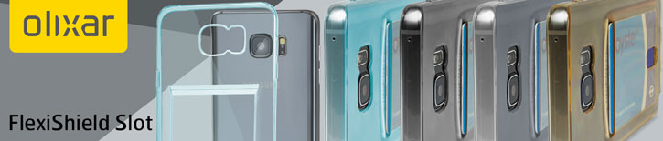 FlexiShield Slot Samsung Galaxy Note 5 Gel Case - Gold Tint