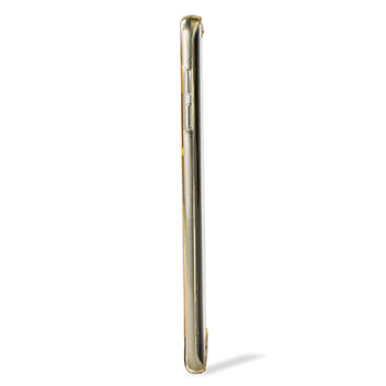 FlexiShield Slot Samsung Galaxy S6 Edge Plus Gel Case - Gold Tint