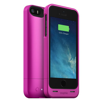 Mophie iPhone 5S 5 Juice Pack Helium Battery Case Pink