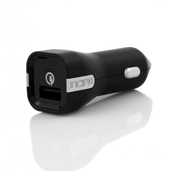 Chargeur Voiture 2.0 Qualcomm USB Incipio – Noire
