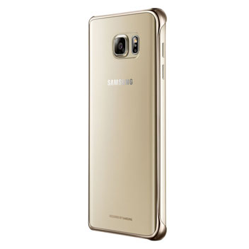 Official Samsung Galaxy Note 5 Clear Cover - Gold