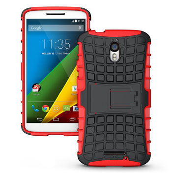 ArmourDillo Motorola Moto X Play Protective Case - Red