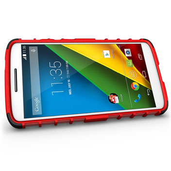ArmourDillo Motorola Moto X Play Protective Case - Red