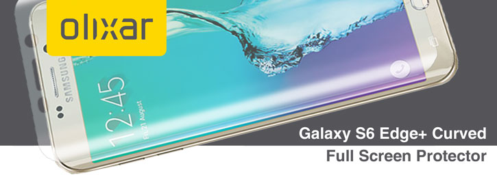 Olixar Samsung Galaxy S6 Edge Plus Curved Screen Protector