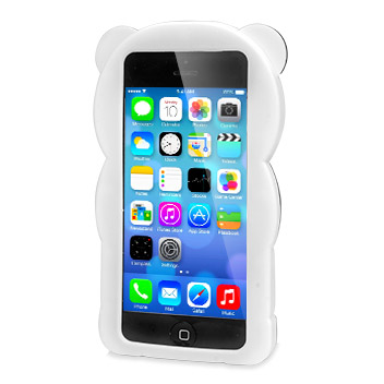 Olixar 3D Panda iPhone 5S / 5 Silicone Case