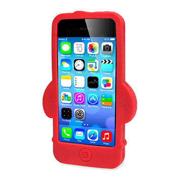 Olixar 3D Santa iPhone 5S / 5 Silicone Case