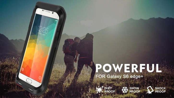 Funda Samsung Galaxy S6 Edge+ Love Mei Powerful - Negra
