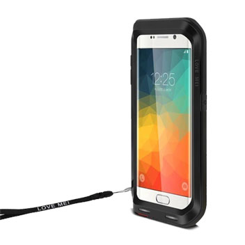 Love Mei Powerful Samsung Galaxy S6 Edge+ Protective Case - Black