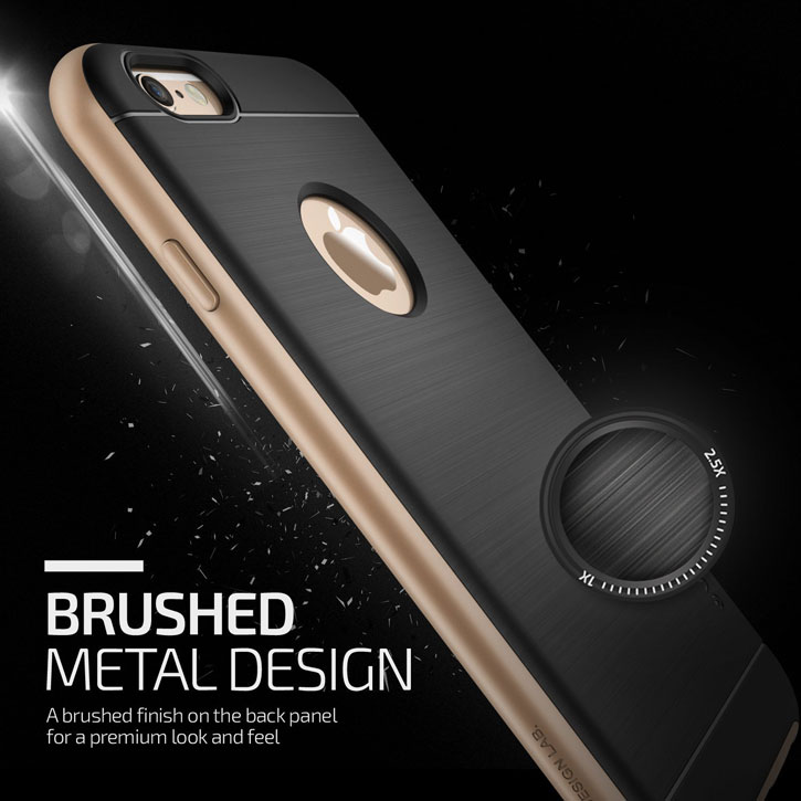 VRS Design High Pro Shield iPhone 6S Hülle Shine Champagner-Gold