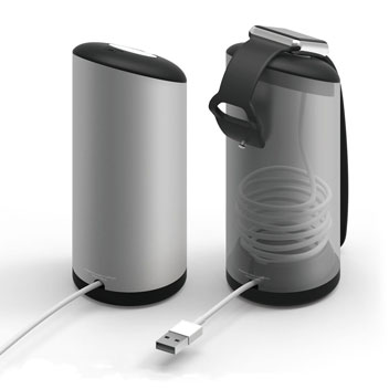 Support de Charge Apple Watch Elago W - Argent