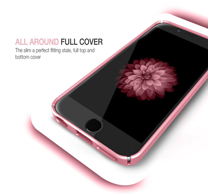 Obliq Slim Meta iPhone 6S Plus / 6 Plus Case - Metallic Pink