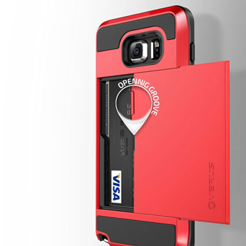 Verus Damda Slide Samsung Galaxy Note 5 Case - Crimson Red