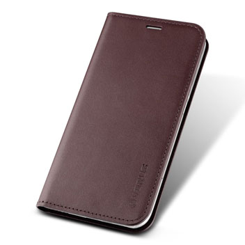 Verus Samsung Galaxy Note 5 Genuine Leather Wallet Case - Wine