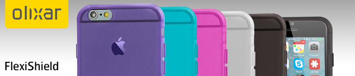 FlexiShield iPhone 6S Gel Case - Light Blue
