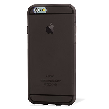 FlexiShield iPhone 6S Gel Case - Smoke Black